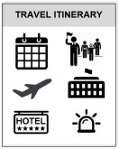 travel itinerary